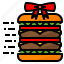delivery, fast, food, gift, hamburger 