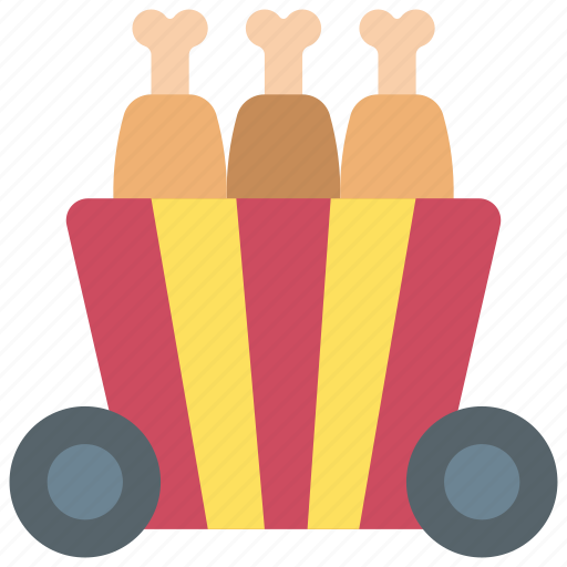 Chicken, wing, delivery, diet, takeout, takeaway icon - Download on Iconfinder