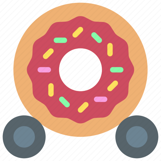 Donut, delivery, diet, takeout, takeaway icon - Download on Iconfinder