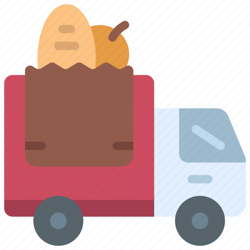 Grocery, lorry, diet, takeout, takeaway icon - Download on Iconfinder