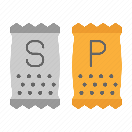 Salt, pepper, sachet, packet, seasoning icon - Download on Iconfinder
