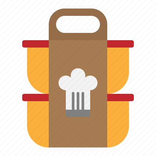 Takeaway, box, set, package, chef, food, delivery icon - Download on Iconfinder