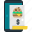 bill, receipt, invoice, online, food, app, payment, mobile, phone 