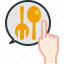 order, food, online, restaurant, service, customer, hand