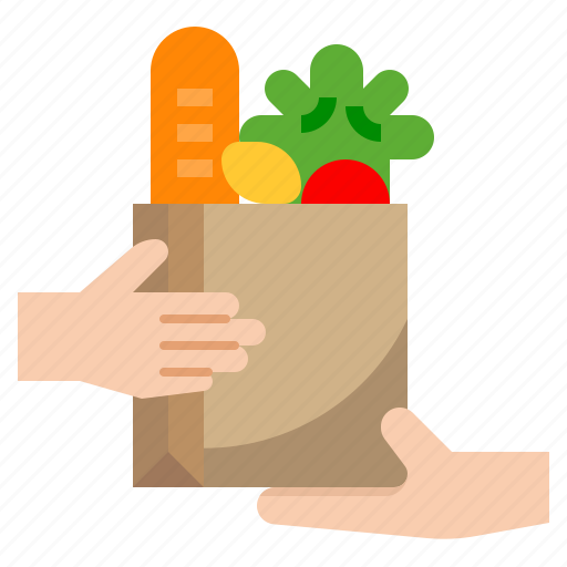 Bag, delivery, food, ingredient, shopping icon - Download on Iconfinder