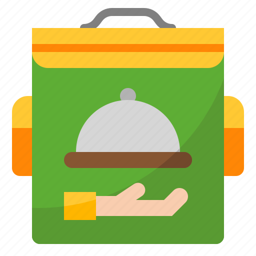 Bag, delivery, food, meal, serve icon - Download on Iconfinder