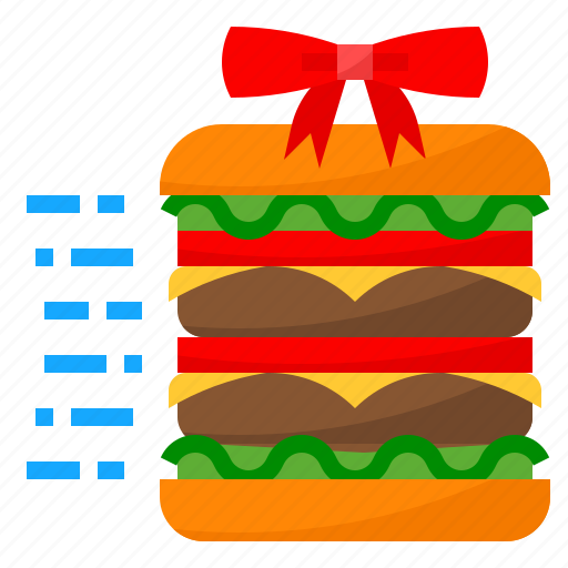 Delivery, fast, food, gift, hamburger icon - Download on Iconfinder