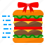 delivery, fast, food, gift, hamburger 