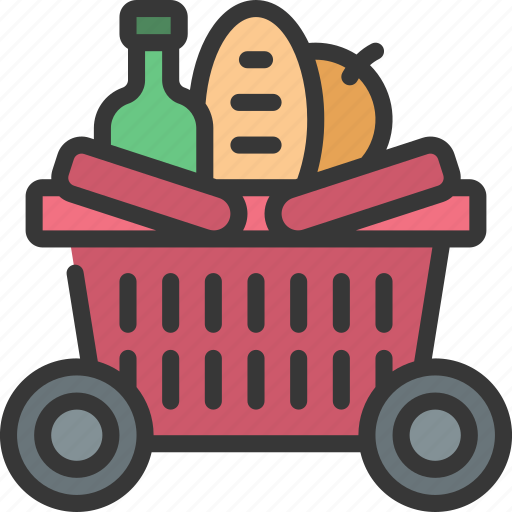 Basket, delivery, diet, takeout, takeaway icon - Download on Iconfinder