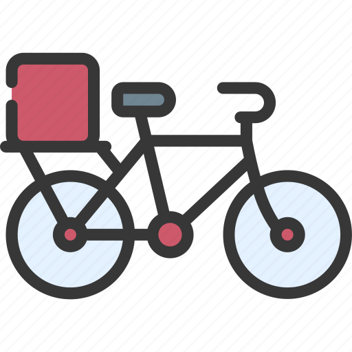 Bicycle, delivery, diet, takeout, takeaway icon - Download on Iconfinder