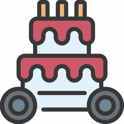 Cake, delivery, diet, takeout, takeaway icon - Download on Iconfinder