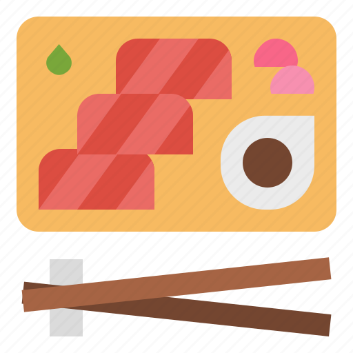 Fish, food, japanese, salmon, sashimi, seafood icon - Download on Iconfinder