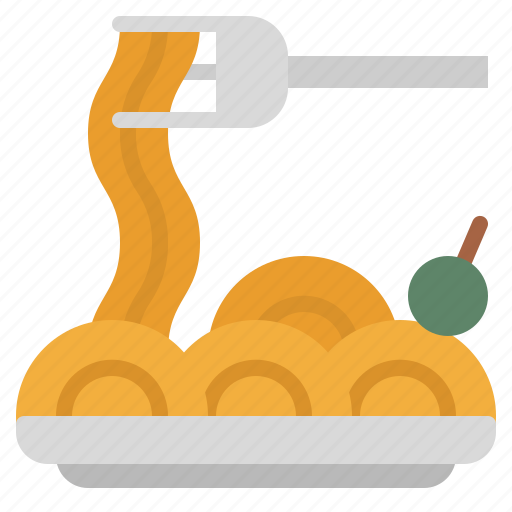 Bowl, dish, food, italian, pasta, plate, spaghetti icon - Download on Iconfinder