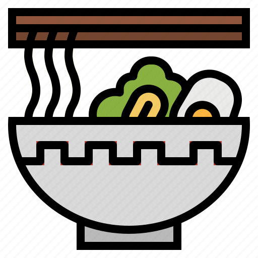 Bowl, chinese, food, noodles, sticks icon - Download on Iconfinder