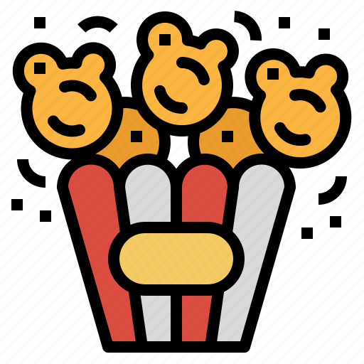 Cinema, corn, movie, popcorn, snack icon - Download on Iconfinder