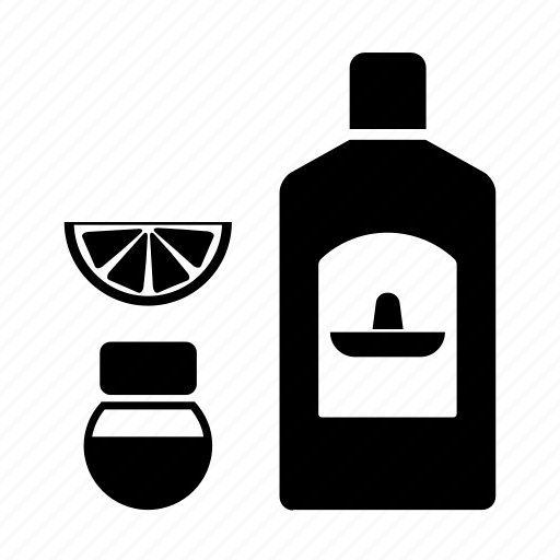 Beverage, drink, alcoholic, lemon, salt, tequila icon - Download on Iconfinder