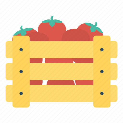 Basket, eat, tomato, vegetable icon - Download on Iconfinder