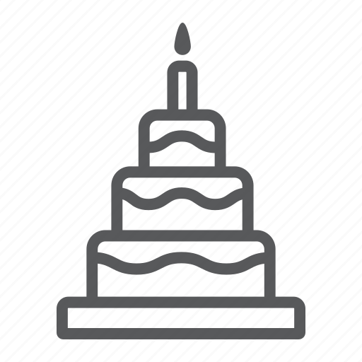 Bakery, birthday, cake, dessert, food, happy, sweet icon - Download on Iconfinder