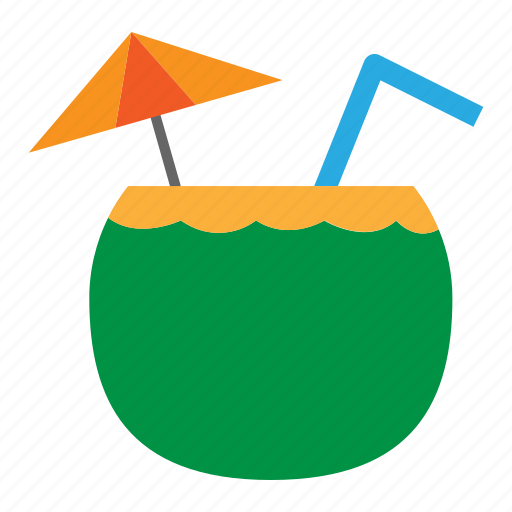 Drink, drinking, food, water, coconut icon - Download on Iconfinder