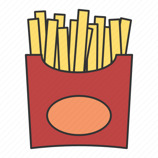 Eat, eating, food, potato, stick icon - Download on Iconfinder