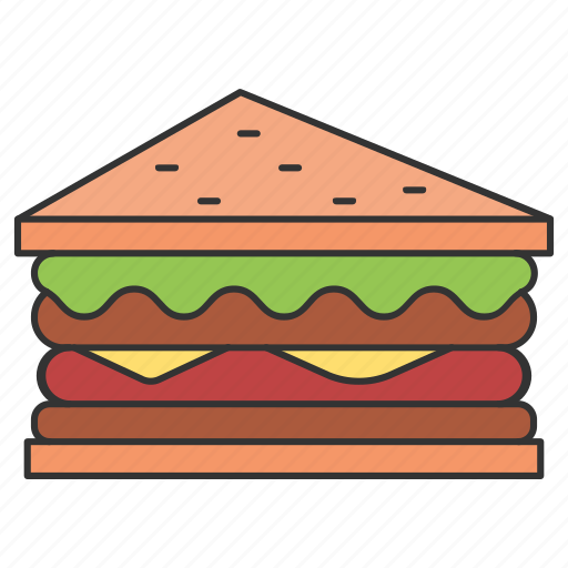 Eat, eating, food, salad, sandwich icon - Download on Iconfinder
