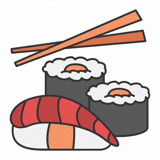 Eat, eating, fish, food, sushi icon - Download on Iconfinder