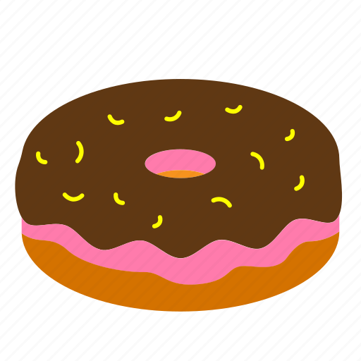 Doughnut, eat, eating, food, sweet icon - Download on Iconfinder