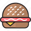 burger, cheeseburger, eating, fast food, food, hamburger, restaurant 