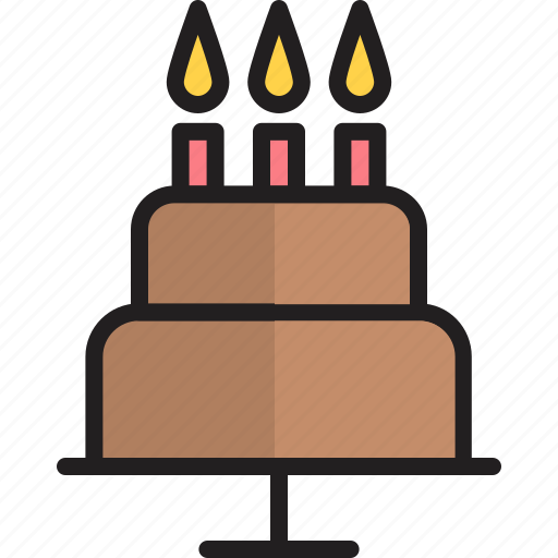 Bakery, birthday, cake, celebration, dessert, party, wedding cake icon - Download on Iconfinder