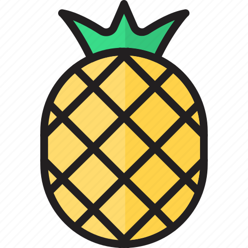 Ananas, food, fruits, healthy, pineapple, sweet, tropical icon - Download on Iconfinder