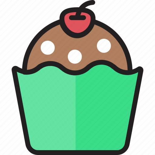 Bakery, brownie, cake, cupcake, dessert, muffin, sweet icon - Download on Iconfinder