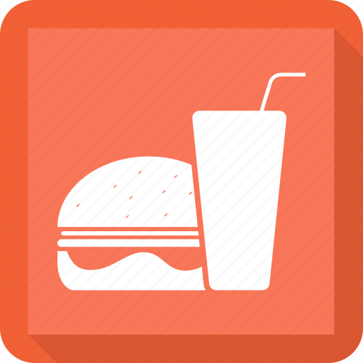 Burger, drink, food, junk food icon - Download on Iconfinder