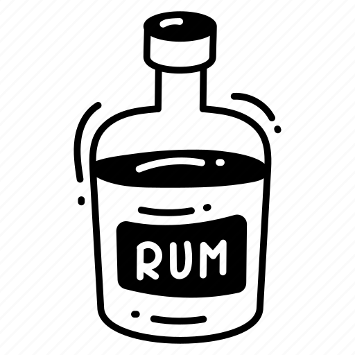 Liquid, beverage, bottle, drink, glass, alcohol icon - Download on Iconfinder
