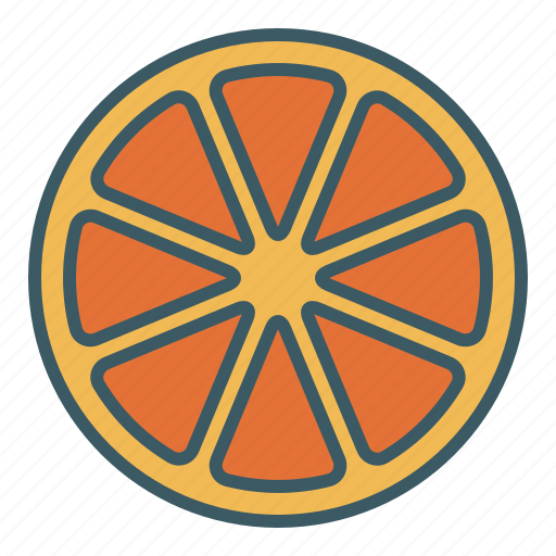 Citrus, fruit, lemon, orange, slice icon - Download on Iconfinder