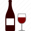 alcohol, bar, bottle, glass, red, tasting, wine 