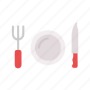dinner, lunch, plate, fork, knife, breakfast, dining, resturants