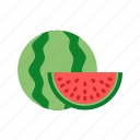 watermelon slice, fruit, healthy, tropical, melon, lanatus, citrullus, cucurbitaceae