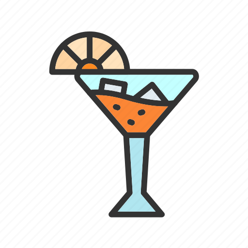 Cocktail glass, glasses, drinks, wine, beverage, soft drink, alcohol icon - Download on Iconfinder