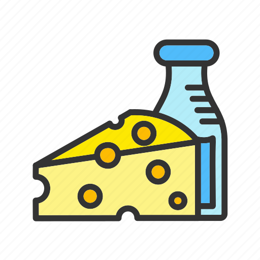 Cheese, mozzarella cheese, dairy, butter, cheddard, cheese slice, bakery icon - Download on Iconfinder