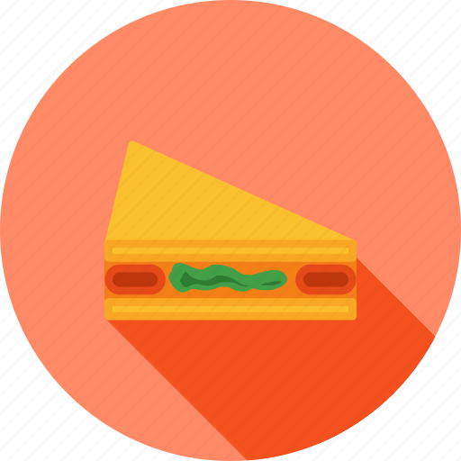 Bread, breakfast, food, meal, sandwich, slice, snack icon - Download on Iconfinder