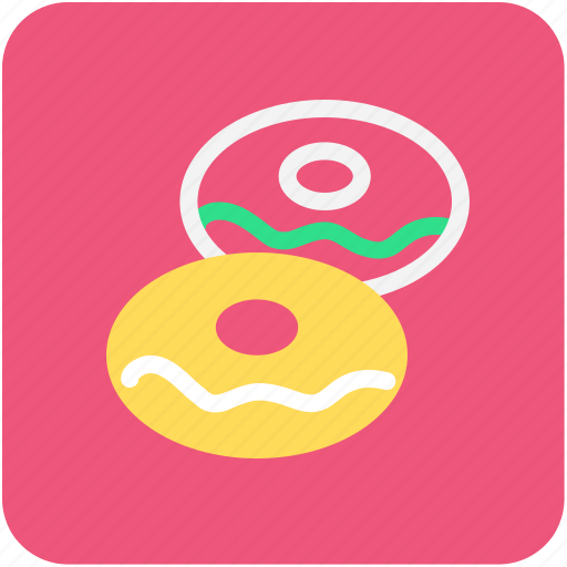Bakery food, confectionery, dessert, donut, sweet snack icon - Download on Iconfinder