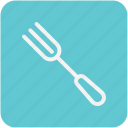 cutlery, eating, flatware, fork, utensil