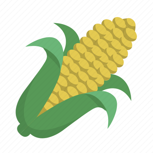 Cob, corn, farm, farmer, food, grain, on icon - Download on Iconfinder