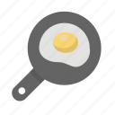 breakfast, brunch, cook, egg, fried, frying, pan