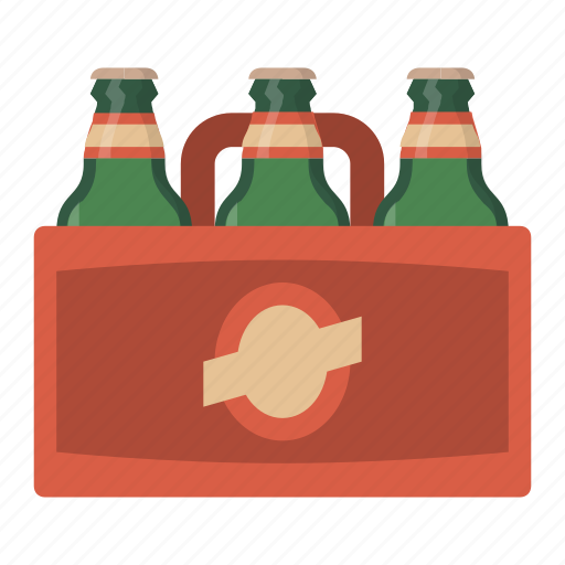 Beer, bottle, case, craft, party, sixpack icon - Download on Iconfinder
