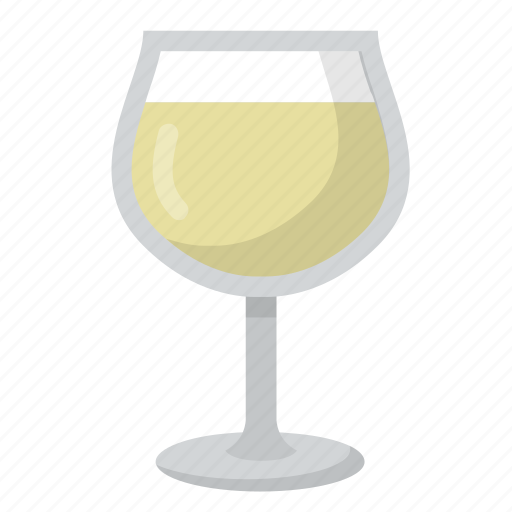 Beverage, drink, gathering, glass, socialize, white, wine icon - Download on Iconfinder