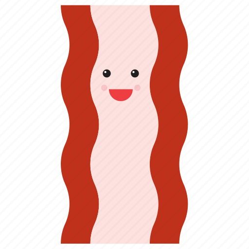 Bacon, emoji, emoticon, face, food, happy, smiley icon - Download on Iconfinder