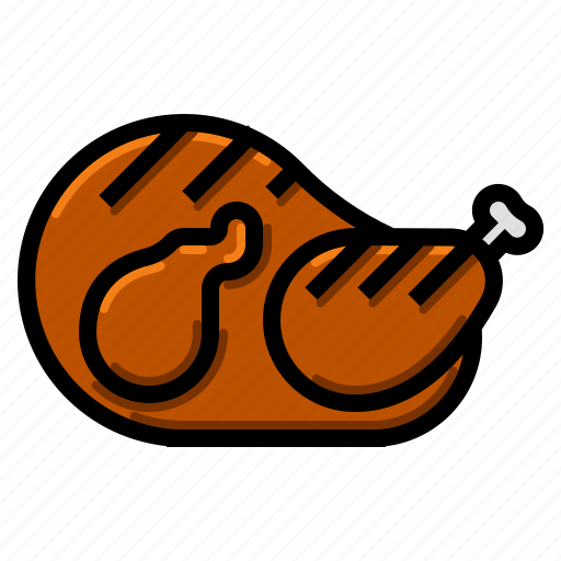 Chicken, grill, grilled icon - Download on Iconfinder