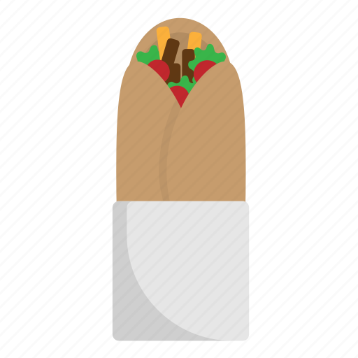 Burrito, cooking, dessert, food, meal icon - Download on Iconfinder
