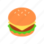american, burger, cheese, cheeseburger, food, hamburger, meal 